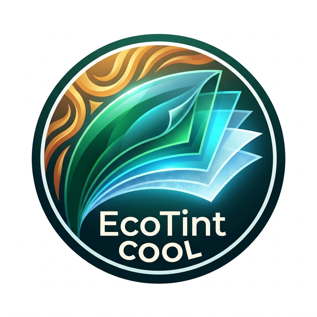 EcoTint Cool Logo - Reusable Static Cling Tint Specialist